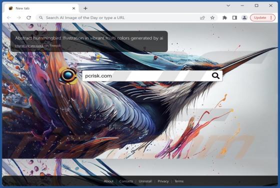 AI Image Of The Day Browser Hijacker