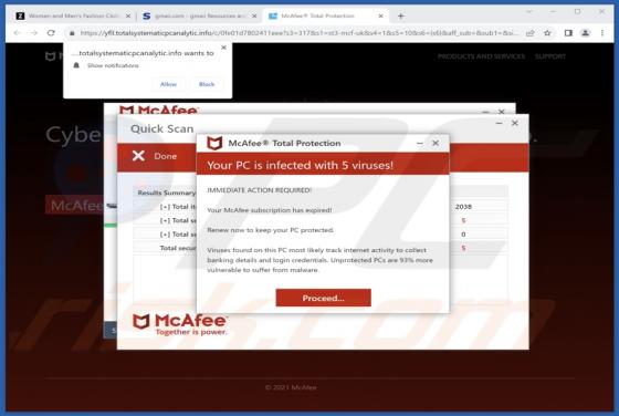 Totalsystematicpcanalytic.info Ads