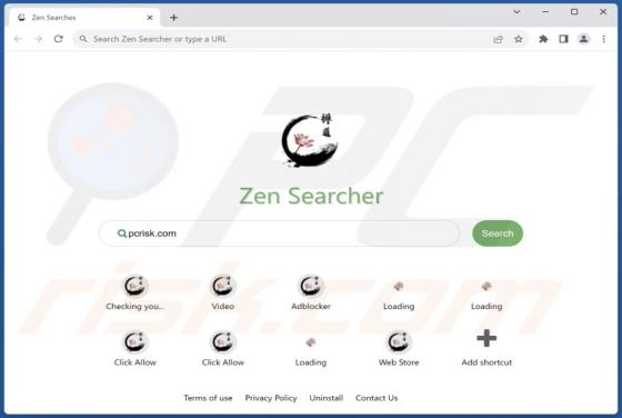Zen Searcher Browser Hijacker
