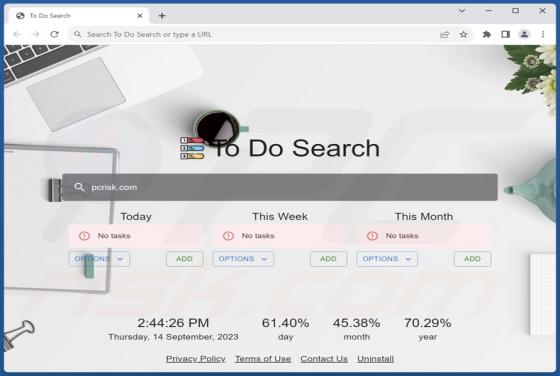 To Do Search Browser Hijacker