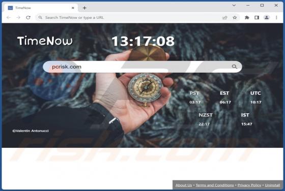 TimeNow Browser Hijacker