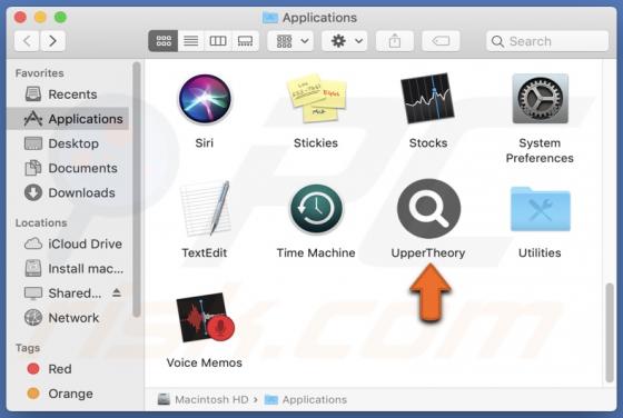 UpperTheory Adware (Mac)