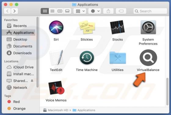 VirtualBalance Adware (Mac)