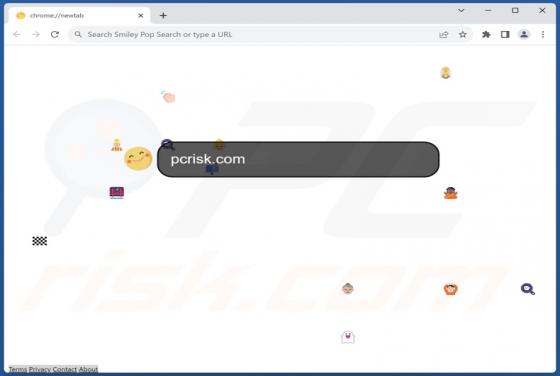 Smiley Pop Search Browser Hijacker
