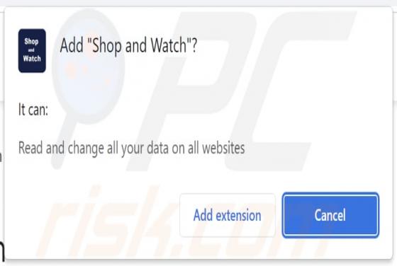 Shop and Watch Adware
