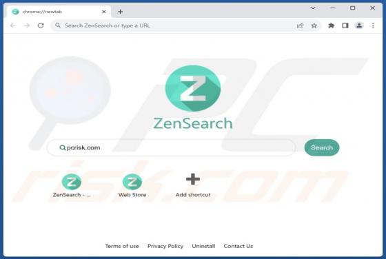 ZenSearch Browser Hijacker