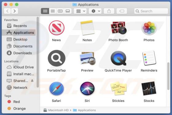 PortableTap Adware (Mac)