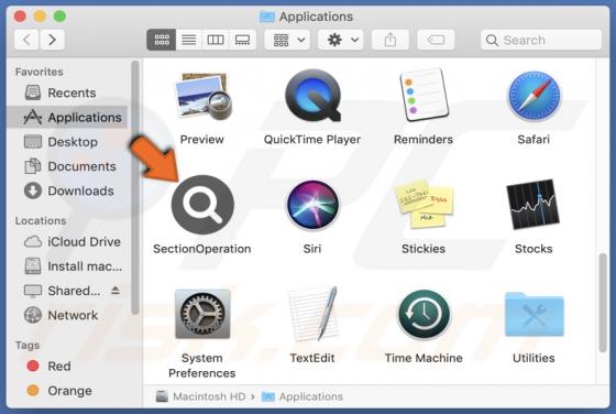 SectionOperation Adware (Mac)
