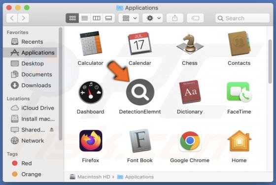 DetectionElemnt Adware (Mac)