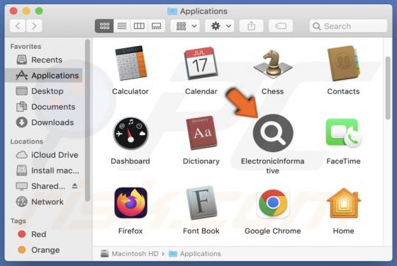 ElectronicInformative Adware (Mac)