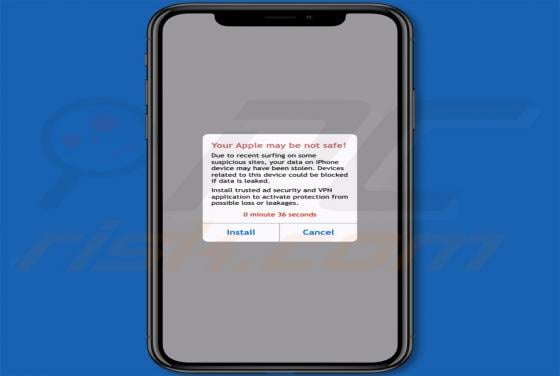 Your Apple May Be Not Safe! POP-UP Scam (Mac)