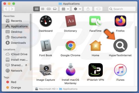HyperTextInternet Adware (Mac)