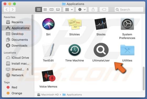 UltimateUser Adware (Mac)