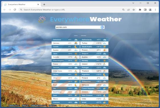 Everywhere Weather Browser Hijacker