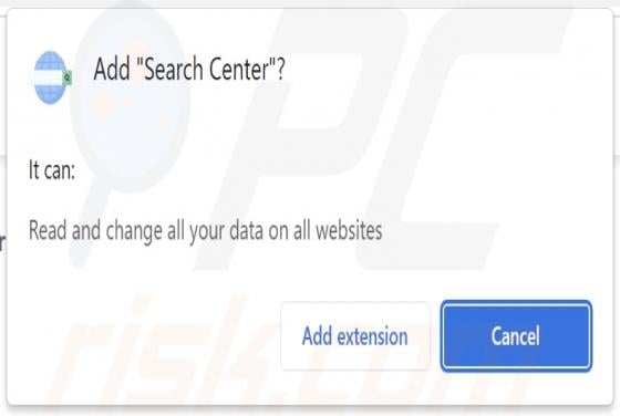 Search Center Adware