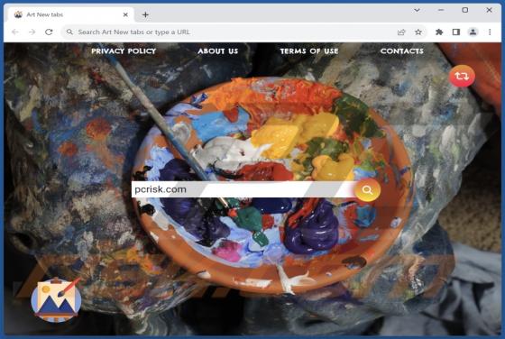 Art New Tabs Browser Hijacker