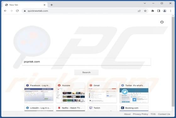Quick Newtab Browser Hijacker
