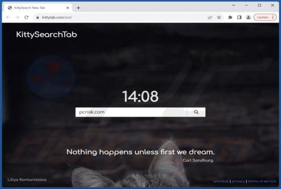 KittyTab Browser Hijacker