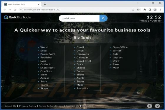 Qwik Biz Tools Browser Hijacker