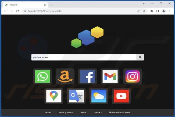 TOPAPP Browser Hijacker