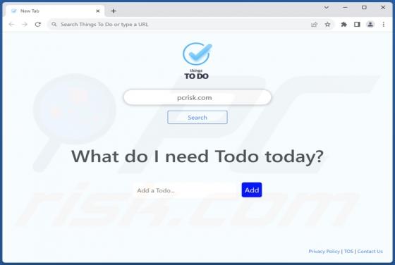 Things To Do Browser Hijacker