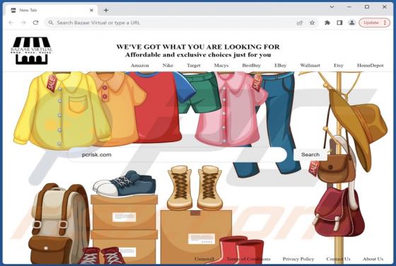 Bazaar Virtual Browser Hijacker