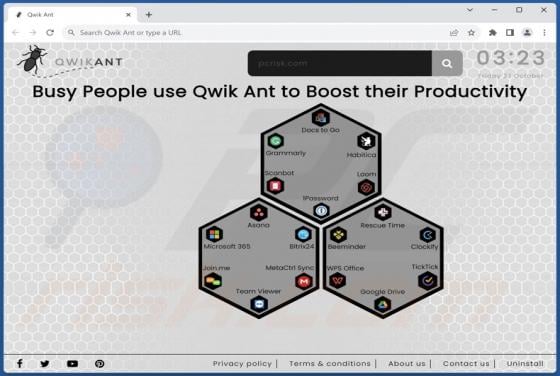 Qwik Ant Browser Hijacker
