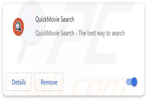 QuickMovie Search Browser Hijacker
