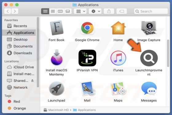 LaunchImprovment Adware (Mac)