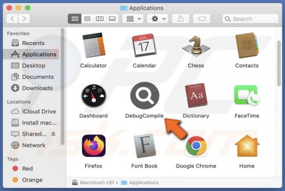 DebugCompile Adware (Mac)