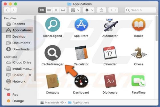 CacheManager Adware (Mac)