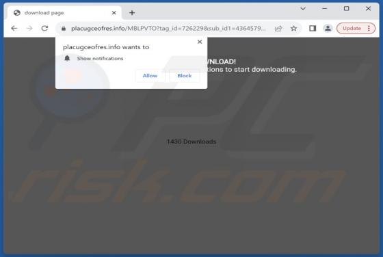 Placugceofres.info Ads