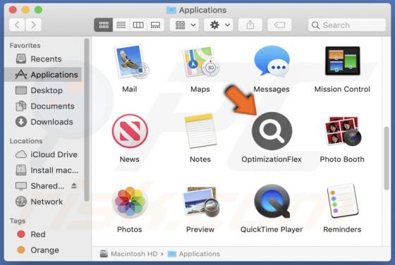OptimizationFlex Adware (Mac)