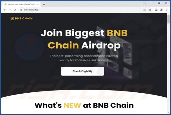 BNB Chain Airdrop Scam