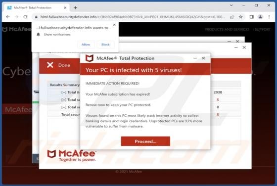 Fullwebsecuritydefender.info Ads