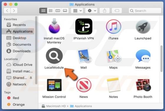 LocalModule Adware (Mac)