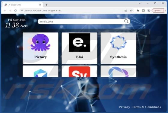 Ai Quick Links Browser Hijacker