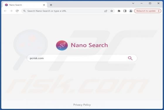 Nano Search Browser Hijacker