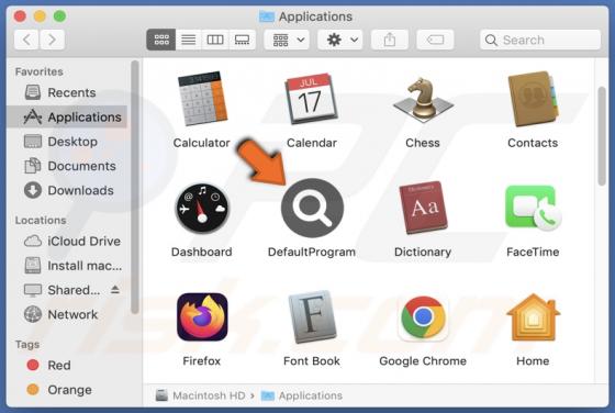 DefaultProgram Adware (Mac)