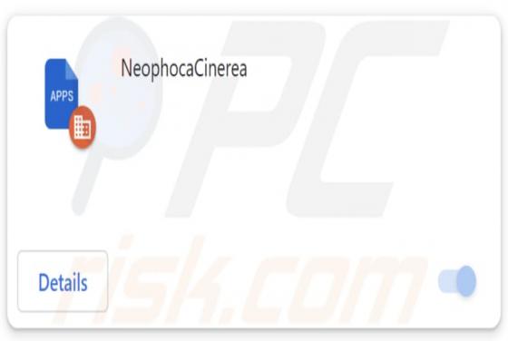 NeophocaCinerea Malicious Extension
