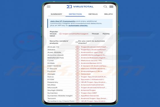 Iranian Banking Trojan (Android)