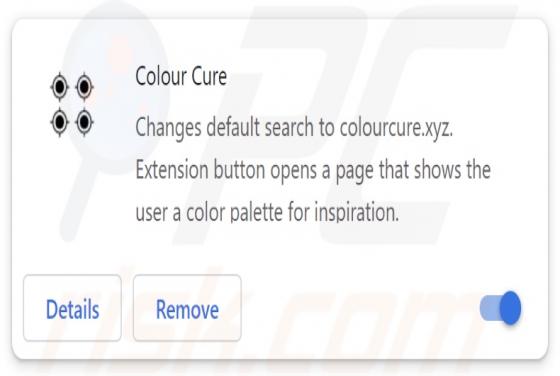 Colour Cure Browser Hijacker