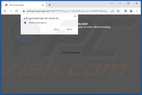 Adiingsinspiringt.net Ads