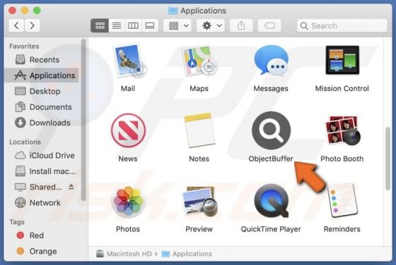 ObjectBuffer Adware (Mac)