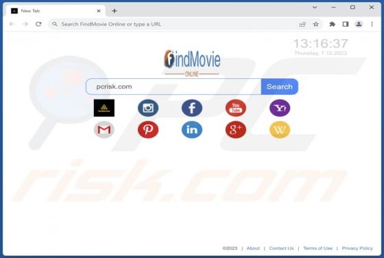 FindMovie Online Browser Hijacker