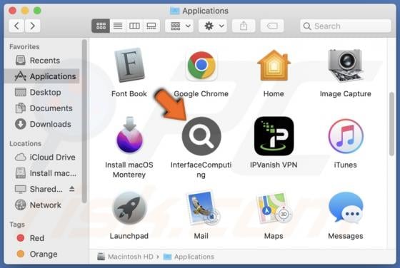 InterfaceComputing Adware (Mac)