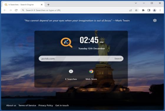 K Searches Browser Hijacker