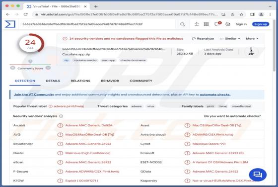 Cucullate Adware (Mac)