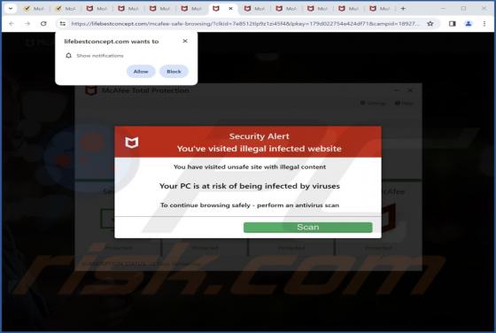 Lifebestconcept.com Ads