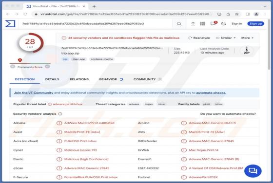 Trip.app Adware (Mac)